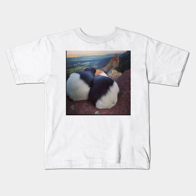 Guinea Pigs Kids T-Shirt by marisaj4488